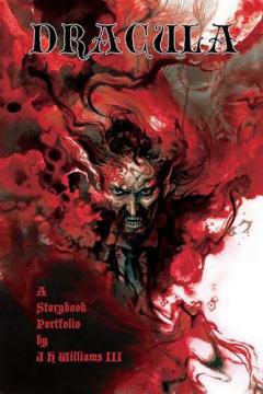 Coperta cărții Dracula: A Storybook Portfolio
