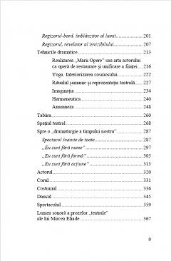 Cartea despre teatru ascunsa in opera lui Mircea Eliade