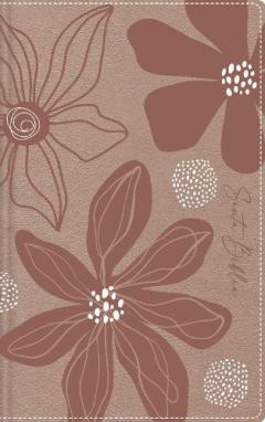 Reina-Valera 1960, Biblia de Estudio Para Jovenes, Leathersoft, Oro Rosa, Comfort Print, Palabras de Jesus En Rojo