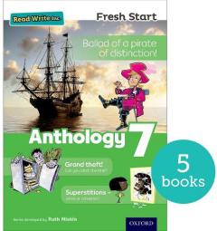 Coperta cărții Read Write Inc. Fresh Start: Anthology  7 - Pack of 5