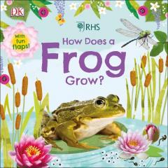 Coperta cărții RHS How Does a Frog Grow?