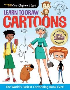 Coperta cărții Learn to Draw Cartoons