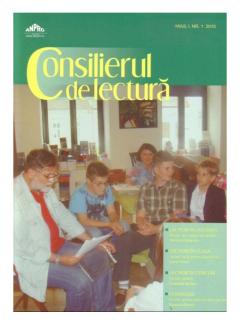 Consilierul de lectura nr. 1/2015