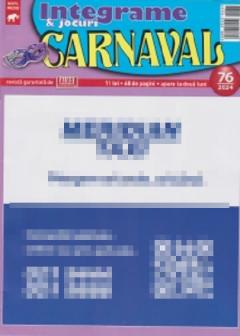 Integrame si jocuri Carnaval, Nr.76/2024