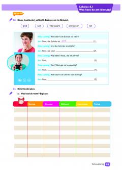 Limba Germana - Caietul elevului, Clasa a V-a