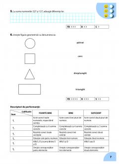 Matematica - Fise de lucru, Clasa a III-a