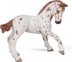 Figurina - Brown appaloosa foal