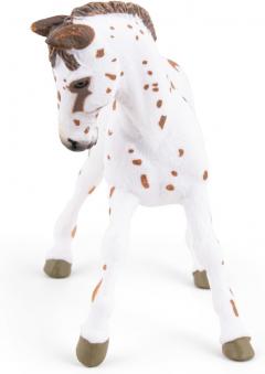 Figurina - Brown appaloosa foal