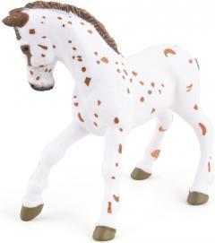 Figurina - Brown appaloosa foal