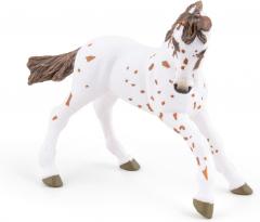 Figurina - Brown appaloosa foal