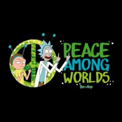 Tricou - Rick & Morty - Peace Among Worlds - Size M