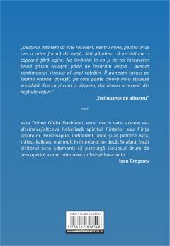 Trei nuante de albastru