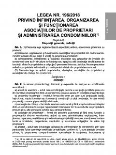 Legislatia asociatiilor de proprietari (Octombrie 2024)
