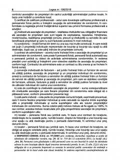 Legislatia asociatiilor de proprietari (Octombrie 2024)