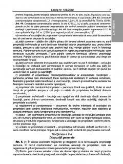 Legislatia asociatiilor de proprietari (Octombrie 2024)