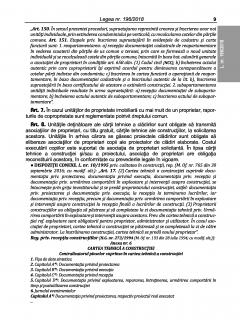 Legislatia asociatiilor de proprietari (Octombrie 2024)