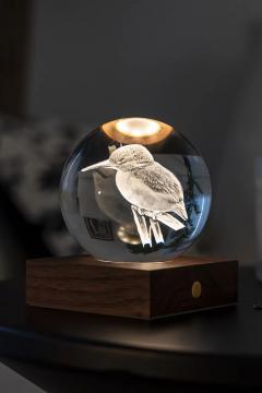 Lampa - Amber Cristal Ball - Kingfisher