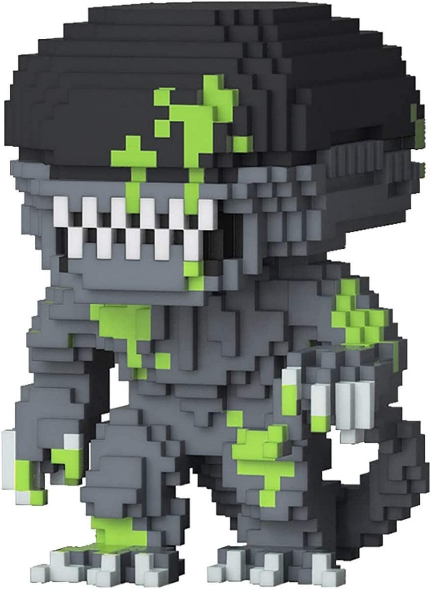 Figurina - 8-Bit Alien - Blood Splatter - Xenomorph - Funko