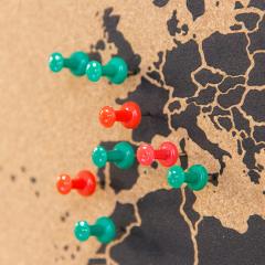 Harta din pluta XXXL - Black