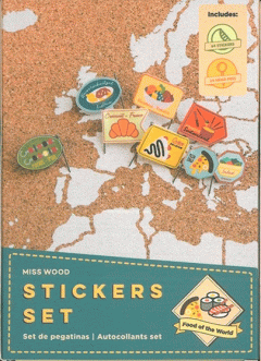 Set stickers - Food of the World