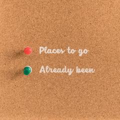 Harta din pluta XL - White