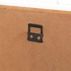 Harta din pluta XL - Brown - White Frame