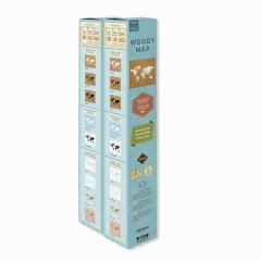 Harta din pluta XXL - Brown