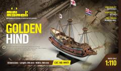 Kit de construit - Corabie Golden Hind, MM71