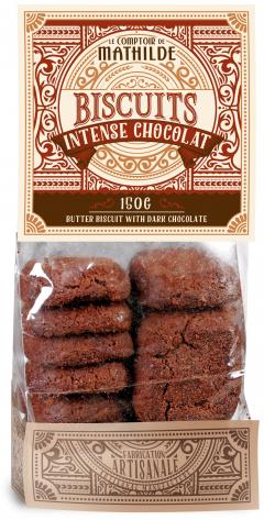 Biscuiti artizanali - Dark Chocolate