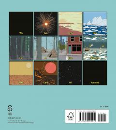 Blue Sky Through the Window of a Moving Car