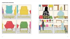 Blue Sky Through the Window of a Moving Car