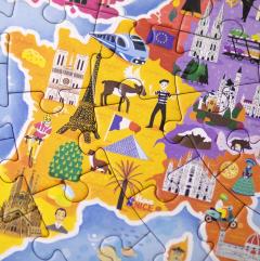Puzzle 160 piese - Harta Europei