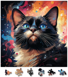 Puzzle din lemn - Snowshoe 4