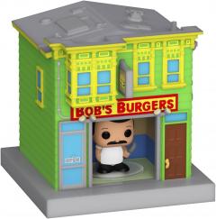 Figurina - Bitty Pop! Bob's Burgers: Bob Belcher and Bob's Burgers