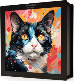 Puzzle din lemn - Japanese Bobtail 1