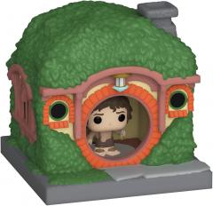 Figurina - Bitty Pop! The Lord of the Rings: Frodo (with The Ring) and The Shire