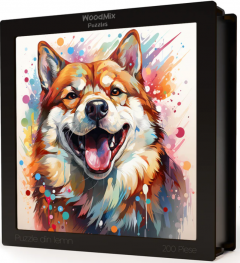 Puzzle 200 piese - Shiba Inu 4
