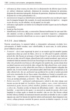 Limba si comunicare: perspective didactice