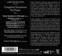 Beethoven: Complete Variations For Piano Vol.1