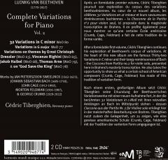 Beethoven Variation (s): Complete Variations For Piano