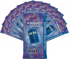 Magic the Gathering TCG - Doctor Who Collector Booster - 15 carti