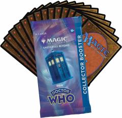 Magic the Gathering TCG - Doctor Who Collector Booster - 15 carti