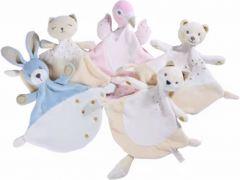 Jucarie de plus - Doudou si paturica, mai multe modele, 27cm