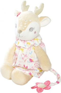 Jucarie de plus muzicala - Caprioara, 33 cm