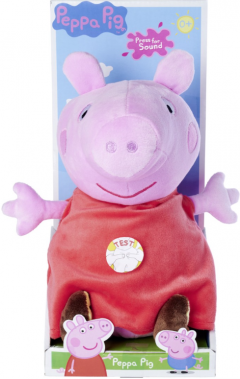 Jucarie de plus cu sunete - Peppa Pig