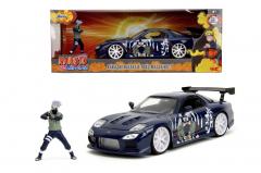 Set masinuta metalica si figurina - Kakashi Hatake si Mazda Rx7