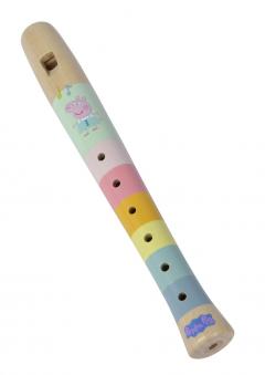 Jucarie din lemn - Flaut Colorat