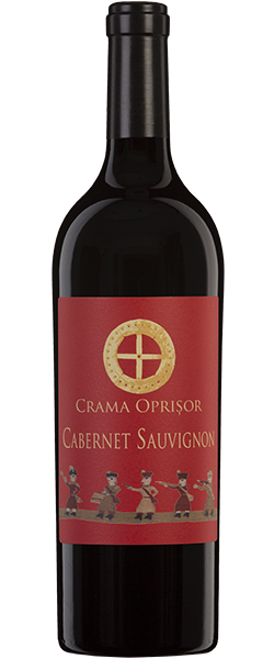 Vin rosu - Eticheta rosie - Crama Oprisor, Cabernet Sauvignon , 2018, sec