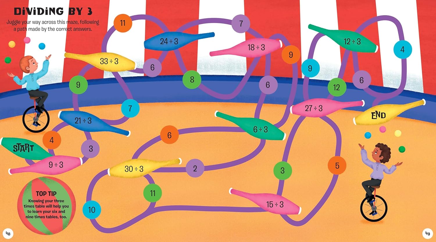 Amazing Maths Mazes: Times Tables - Lisa Regan