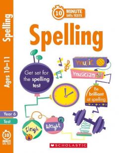 Coperta cărții Spelling - Year 6